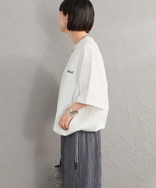 NANGA（ナンガ） tシャツ 半袖 別注 ルーズフィット NEBUKUROバック