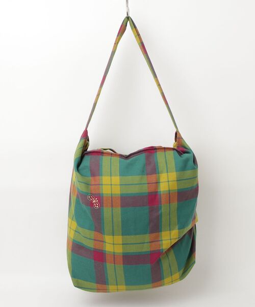 mina perhonen（ミナペルホネン） チェック柄ショルダーバッグ