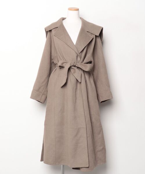 LILY BROWN（リリーブラウン） コート ONE SIZE ブラウン レディース