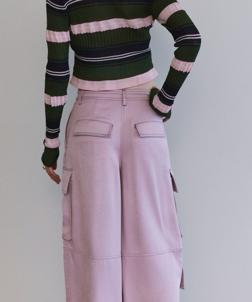 MAISON SPECIAL（メゾンスペシャル） カーゴパンツ 38 ピンク