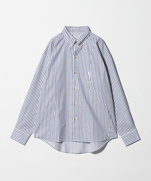 ジエ様 JieDa ジエダ OMBRE CHECK ZIP SHIRT オンブレーチェックジップシャツ