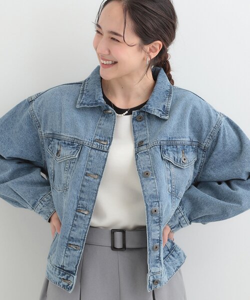 SHOO・LA・RUE(シューラルー) デニムジャケット gジャン 「SHOO・LA SHOO・LA・RUE(シューラルー) デニムジャケット gジャン 「SHOO・LA