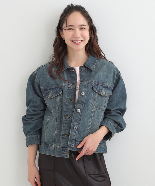 SHOO・LA・RUE（シューラルー） デニムジャケット gジャン 「SHOO・LA