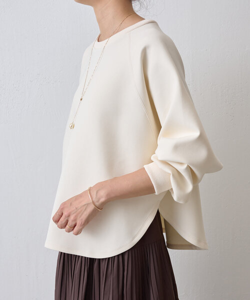 「BEARDSLEY」 長袖カットソー FREE アイボリー レディース_画像6