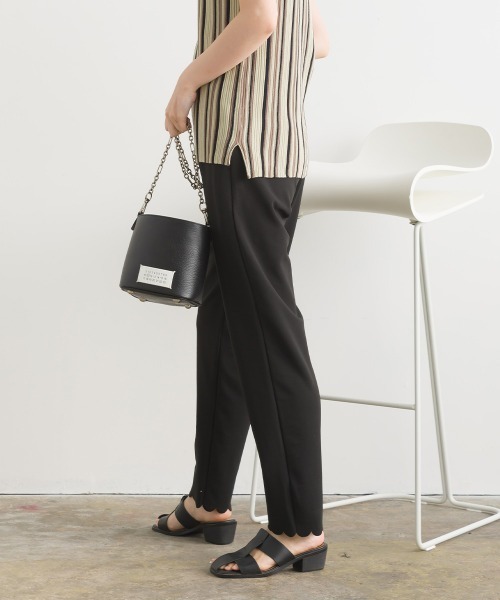 「terrace」 イージーパンツ MEDIUM ブルーグレー レディース_画像5