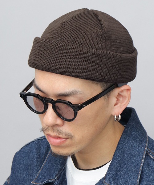 「Mr.COVER」 ニットキャップ FREE チャコールグレー メンズ_画像4