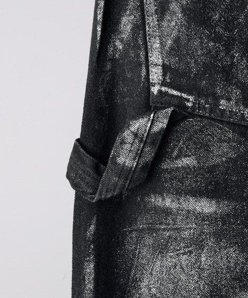 CLEL（クレイル） ワイドパンツ ジーンズ 「CLEL」Foil Print Double
