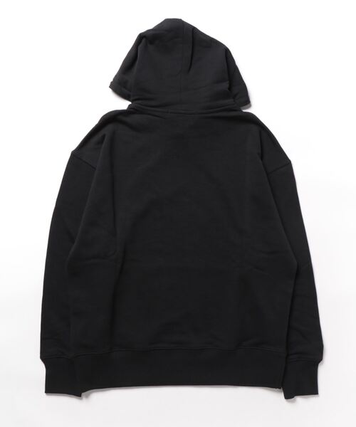 「MSGM」 プルオーバーパーカー M ブラック メンズの画像