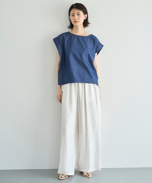 「meilmada」 スラックス FREE ブラック レディース_画像3