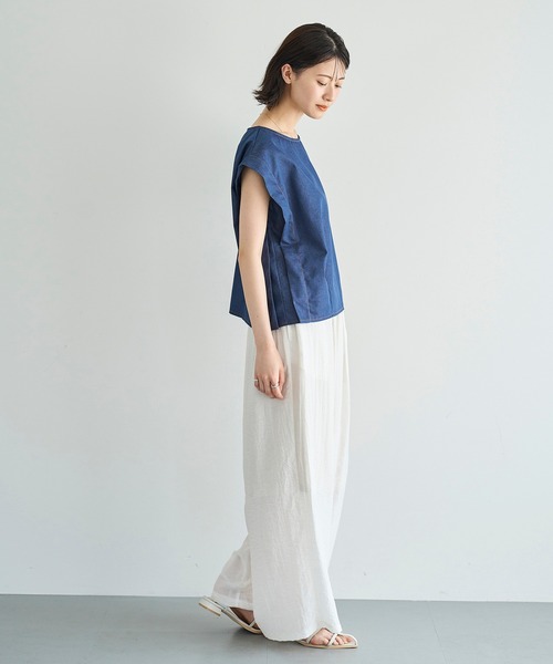 「meilmada」 スラックス FREE ブラック レディース_画像9