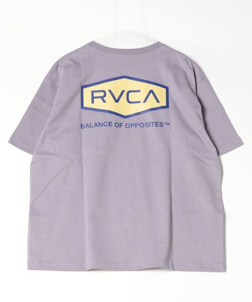 「RVCA」 半袖Tシャツ L スミクロ メンズ_画像2