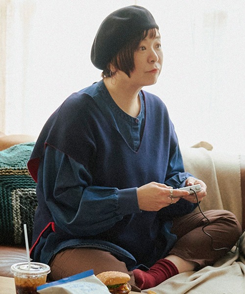 期間限定大幅値下げPP* closet　LITTLE BARISTA SHIRT studio CLIP（スタディオクリップ） ブラウス シャツ 「さかもってぃ