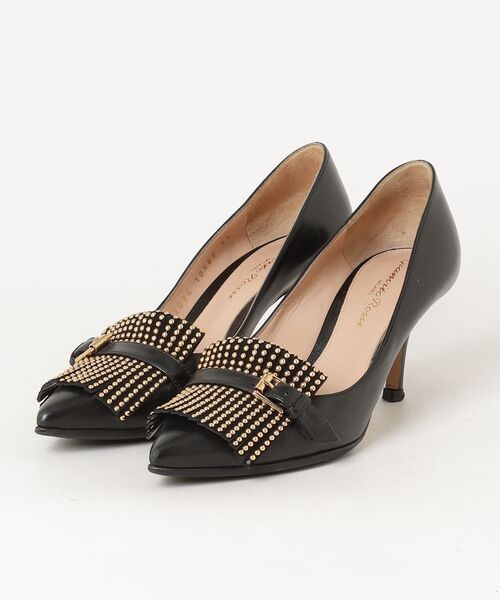 美品　Gianvito Rossi ブラック　パンプス　35（22.5） Gianvito Rossi」 パンプス 35 ブラック レディース 【公式通販】