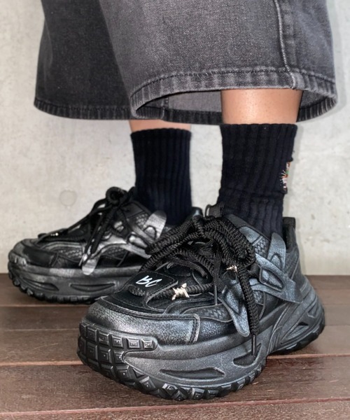 OGR Y2K Chunky Platform Dad Sneakers 厚底 lilful スニーカー 「26年 