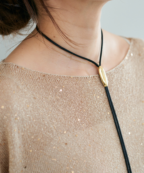 IENA（イエナ） ネックレス EO/イオ LOOP The CORD Necklace 