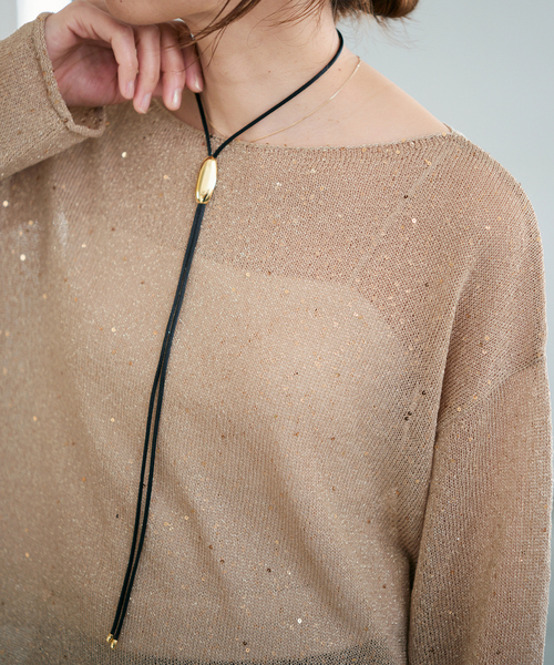 IENA（イエナ） ネックレス EO/イオ LOOP The CORD Necklace 