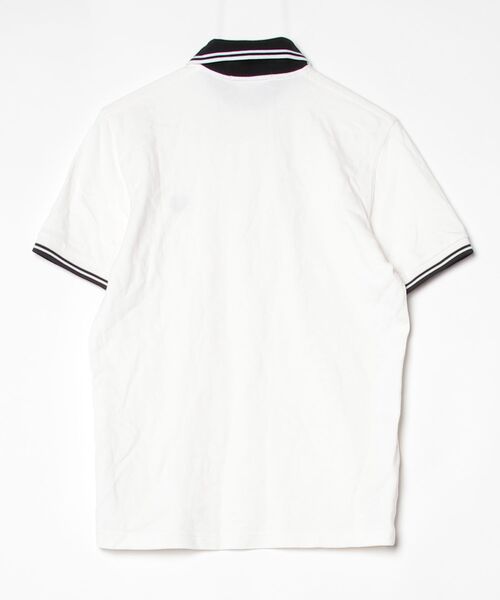 FRED PERRY（フレッドペリー） 半袖ポロシャツ M ホワイト メンズ 