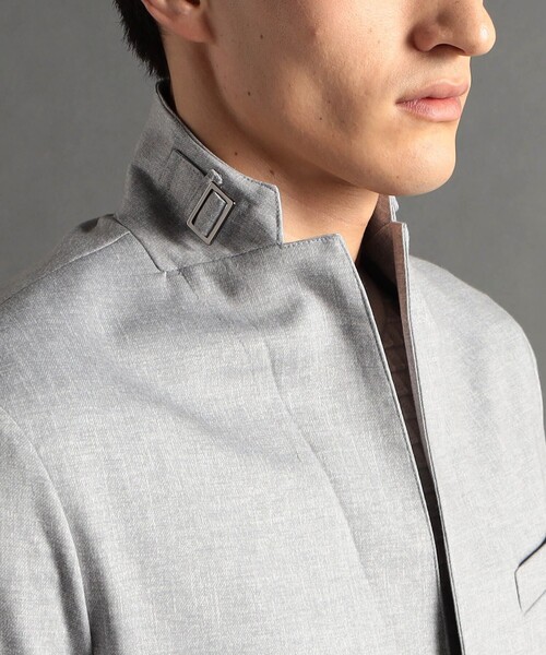 monsieur NICOLEメランジ ジャージジャケット★新品未使用★ MONSIEUR NICOLE（ムッシュニコル） ジャケット テーラードジャケット