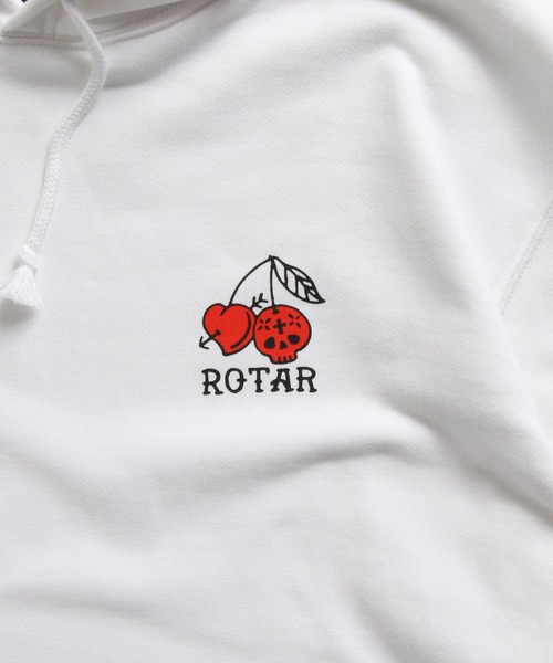「ROTAR」 プルオーバーパーカー MEDIUM ホワイト メンズ_画像3