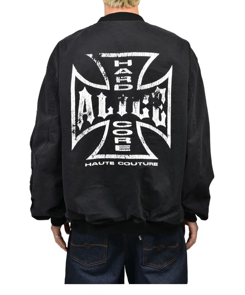 コート ジャケット NUBIAN x ALICE x FMCD MOTO COUTURE MA-1 BOMBER JACKET (EXCLUCIVE)の画像