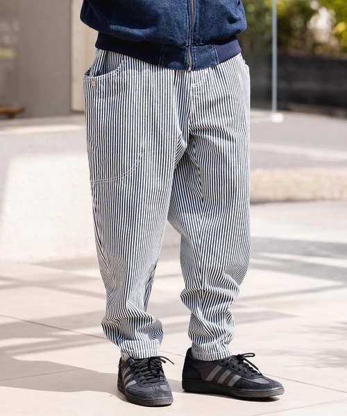 CAMBIO（カンビオ） ワイドパンツ パンツ mp14936- ヒッコリーデニム