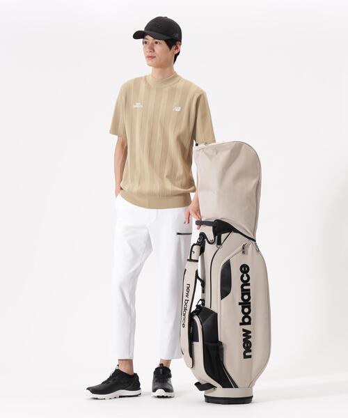 新品　ニューバランスゴルフ　ニット　セーター　モックネック　ベージュ　サイズ1 New Balance Golf（ニューバランスゴルフ） セーター ニット 「直営