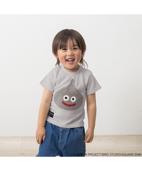 tシャツ ドラクエベビー＆キッズ 半袖Tシャツ サガラ刺繍 キッズ 子供