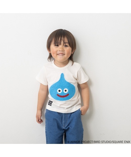 tシャツ ドラクエベビー＆キッズ 半袖Tシャツ サガラ刺繍 キッズ 子供 