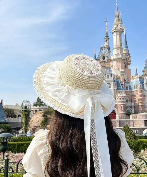 gossip!ロサンゼルス 帽子 ハット uvカット 紫外線カット レディース