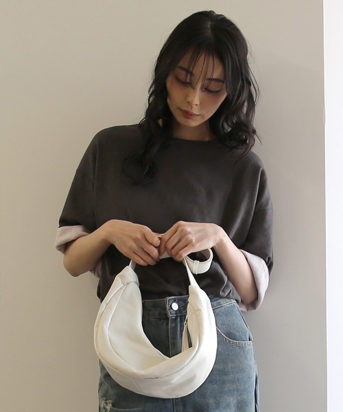 ラウンドショルダー No one knows（ノーワンノーズ） ショルダーバッグ バッグ ZOZO限定