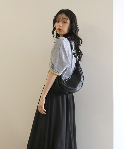 nouer 新品 ブラック ショルダーバッグ　送料込み早い者勝ち価格✨ No one knows（ノーワンノーズ） ショルダーバッグ バッグ ZOZO限定