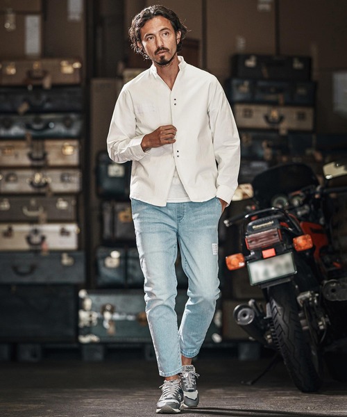 「wjk reluxe」 長袖シャツ M ブラック メンズ_画像8