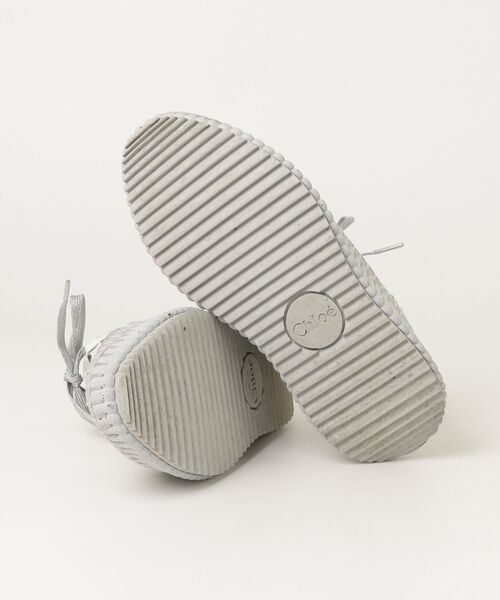 Chloe（クロエ） Nama ローカットスニーカー 36 グレー レディース