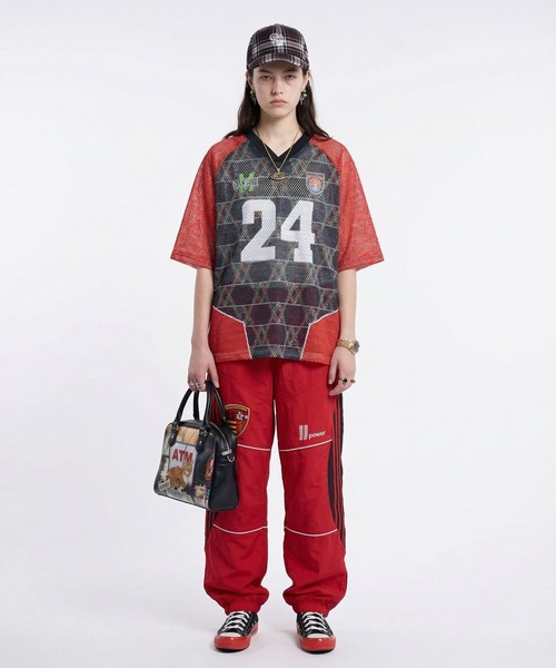 「CORPUS TOKYO」 「inflation」半袖Tシャツ 1 ブラウン メンズ_画像7