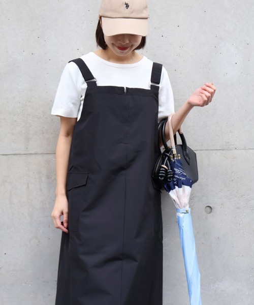「Pierrot」 サロペットスカート - ブラック レディース_画像5