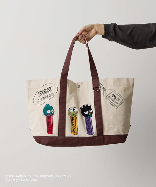 ear PAPILLONNER（イア パピヨネ） トートバッグ 「はぴだんぶい×PEZ