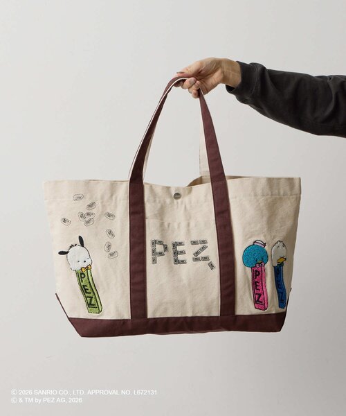 ear PAPILLONNER（イア パピヨネ） トートバッグ 「はぴだんぶい×PEZ 