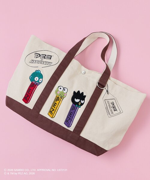 ear PAPILLONNER（イア パピヨネ） トートバッグ 「はぴだんぶい×PEZ
