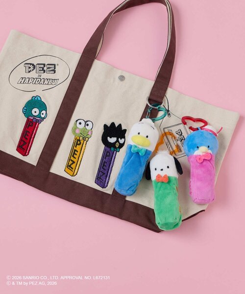 ear PAPILLONNER（イア パピヨネ） トートバッグ 「はぴだんぶい×PEZ
