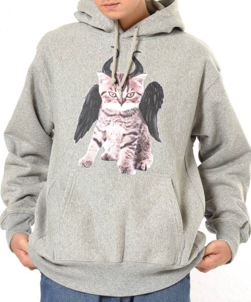 MILKBOY パーカー EVIL CAT HOODIE メンズ レディース