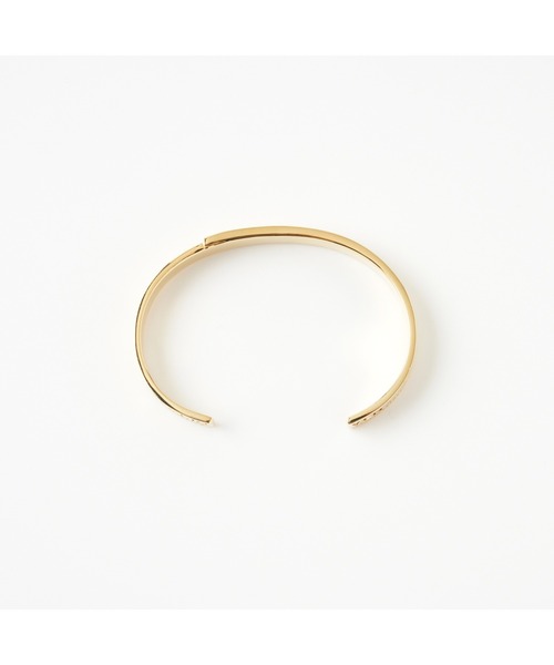 STUDIO SEVEN バングル STUDIO SEVEN バングル Gold Caution Bangle「STUDIOSEVEN
