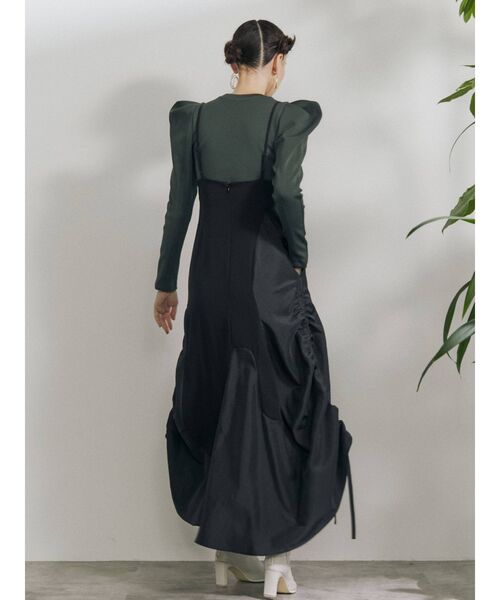 UN3D. tシャツ VOLUME SLEEVE SHORT TOP / ボリュームスリーブ