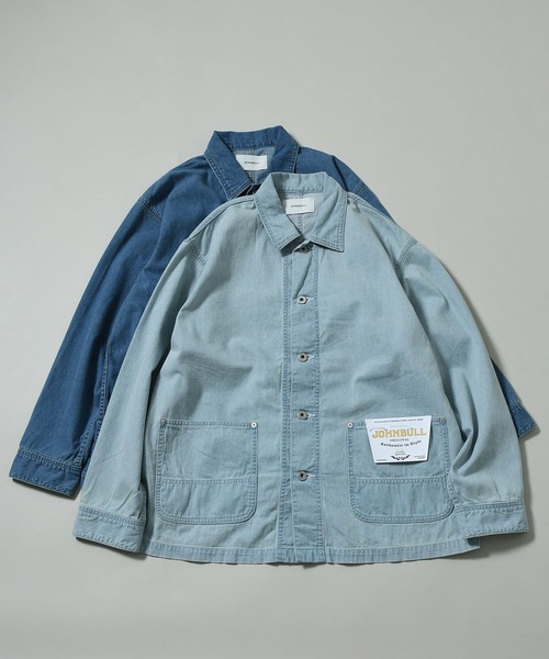K*i様 johnbull ジョンブル　メンズ　デニムカバーオール Johnbull（ジョンブル） シャツ 8オンスデニムカバーオールシャツ