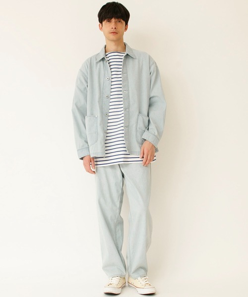 Johnbull（ジョンブル） シャツ 8オンスデニムカバーオールシャツ
