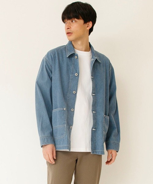 Johnbull（ジョンブル） シャツ 8オンスデニムカバーオールシャツ