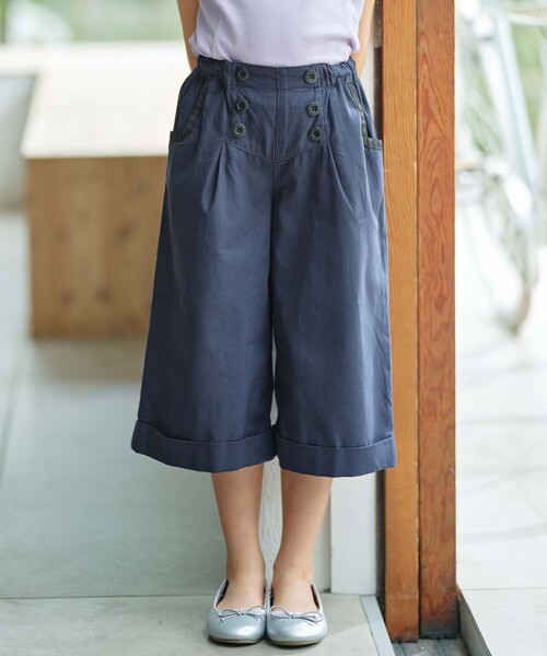 組曲スカラップレースパンツネイビー2