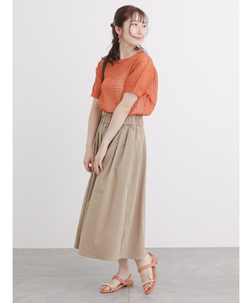 トップス titi ティティベイト titivate クルーネックラメシアートップス