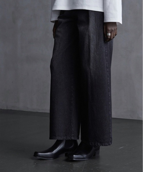 【超美品】CALLNE  Squaretoe Heelboots CALLNE ブーツ 「CALLNE」Squaretoe Real Leather Heelboots