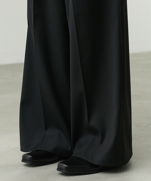 CALLNE ブーツ 「CALLNE」Squaretoe Real Leather Heelboots