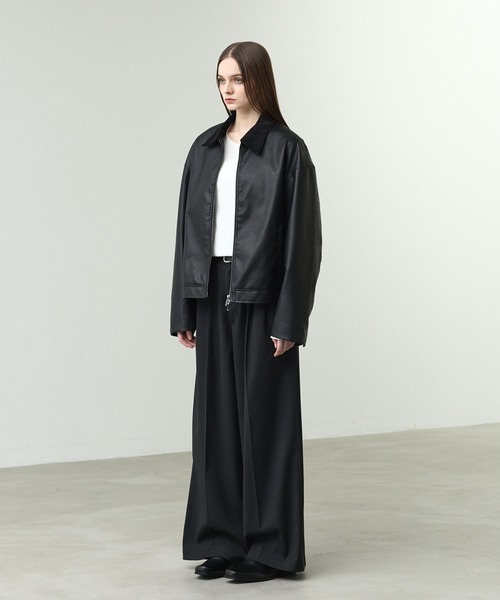 CALLNE サイドゴア ヒールブーツ BLK 42 CALLNE サイドゴア ヒールブーツ BLK 42